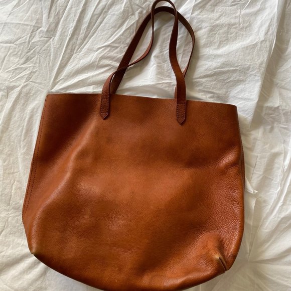 Madewell Handbags - Madewell Transport Tote - Brown